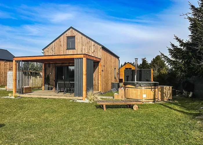 Marine House-Nowoczesna Stodola Nad Morzem,Duzy Ogrod,Prywatny Hot Tub